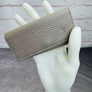 Louis Vuitton Gray Epi Key Holder